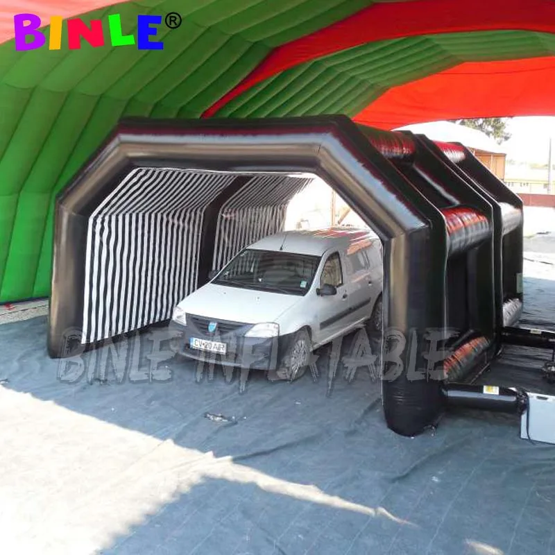 구매 Square 6x5x3meters Portable Painting Inflatable Car Garage Tent Mobile Inflatable Car Workstation Shelter Tunnel Canopy 저렴한 Square 6x5x3meters Portable Painting Inflatable Car Garage Tent Mobile Inflatable Car Workstation Shelter Tunnel Canopy