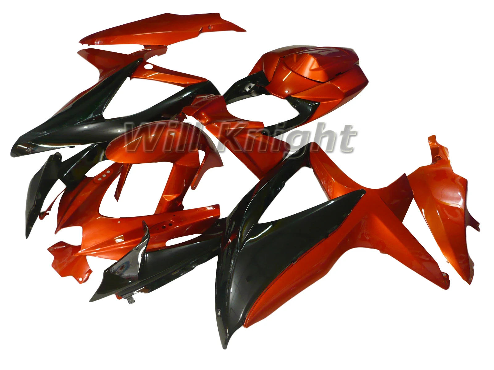 

For Suzuki GSXR600 GSXR750 K8 2008 2009 2010 ABS Injection Body Panel Fairing Kit Red Whie Black