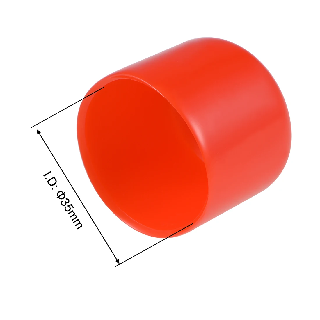 uxcell Screw Thread Protector Round End Cap Cover Tube Caps 35mm Inner Dia | Обустройство дома
