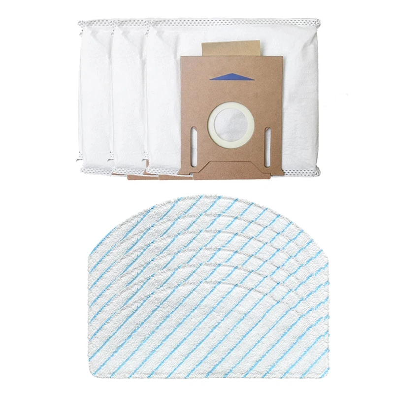 

Top Deals Microfiber Mopping Pads For ECOVACS DEEBOT OZMO T8 T9 AIVI Max Power Vacuum Cleaner Washable Mopping Cloth Rags Dust B