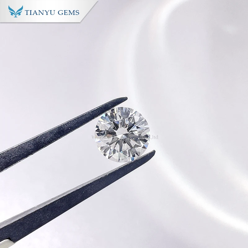 

Tianyu Gems CVD Round 1.26ct H SI2 3EX Cut Lab Grown Diamonds IGI 6.92*6.94*4.23mm Synthetic Diamonds Loose Stone For Jewelry