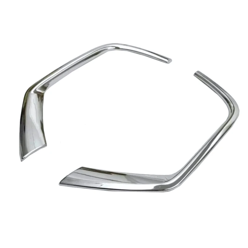 2 шт. передние противотуманные фары для Jeep Compass 2017 ABS Chrome|trim cover|lamp frameeyebrow trim |