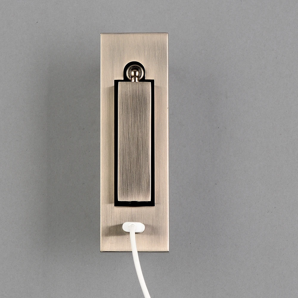 Скандинавский стиль светодиодный настенный светильник скрывали дизайн USB