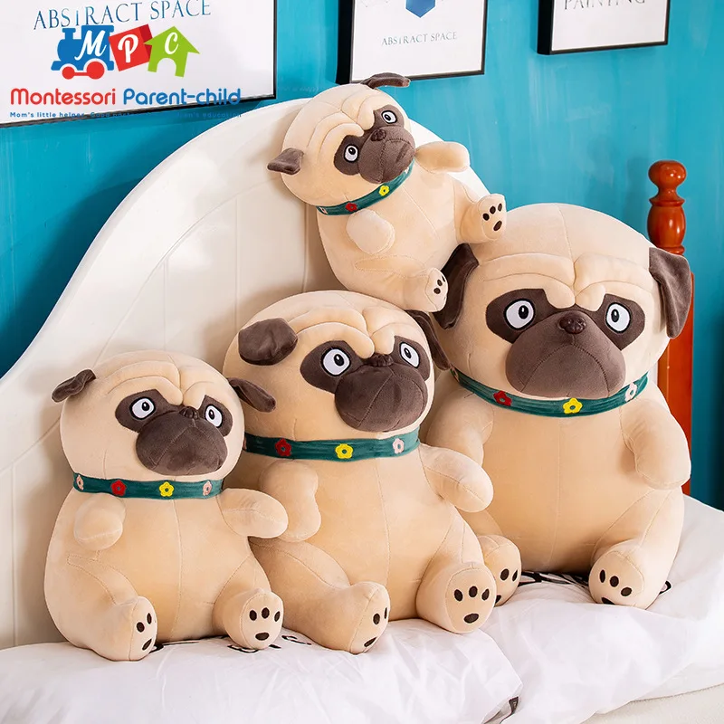 Игрушка плюшевая Шарпей милая мягкая кукла Зверюшка для девочек подарок на день