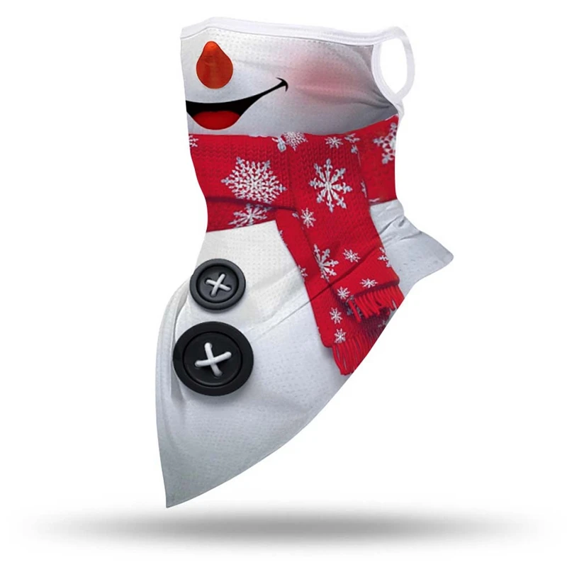 

How The Grinch Stole Christmas Snowman Motorcycle Cycling Neck Scarf Masks Bandana Headband Cosplay Balaclava