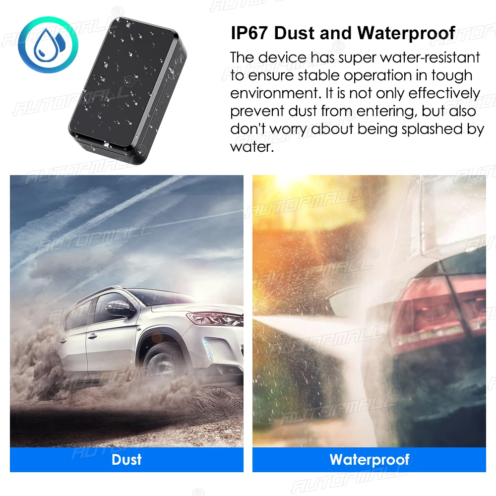 Автомобильный GPS-трекер G11 водонепроницаемый локатор с функцией SOS-звонков