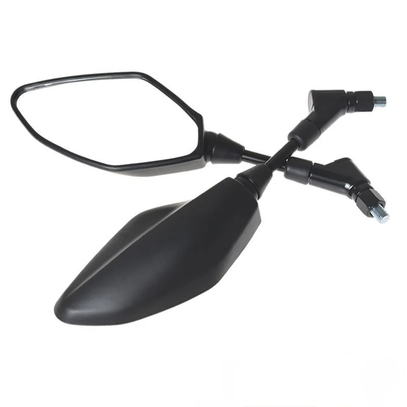 

for Kawasaki Honda Road Races Scooter Rearview Mirror 10mm Positive Tooth Reflector Rearview Mirror