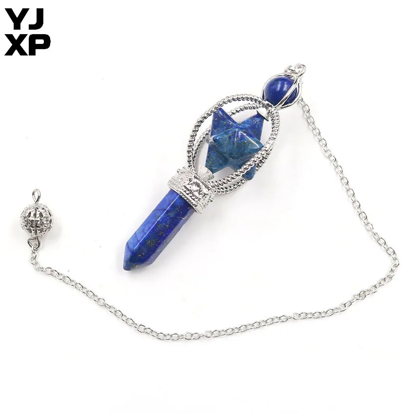 YJXP Small Merkaba Dowsing подвеска-маятник карандаш рандаш натуральный камень духовное