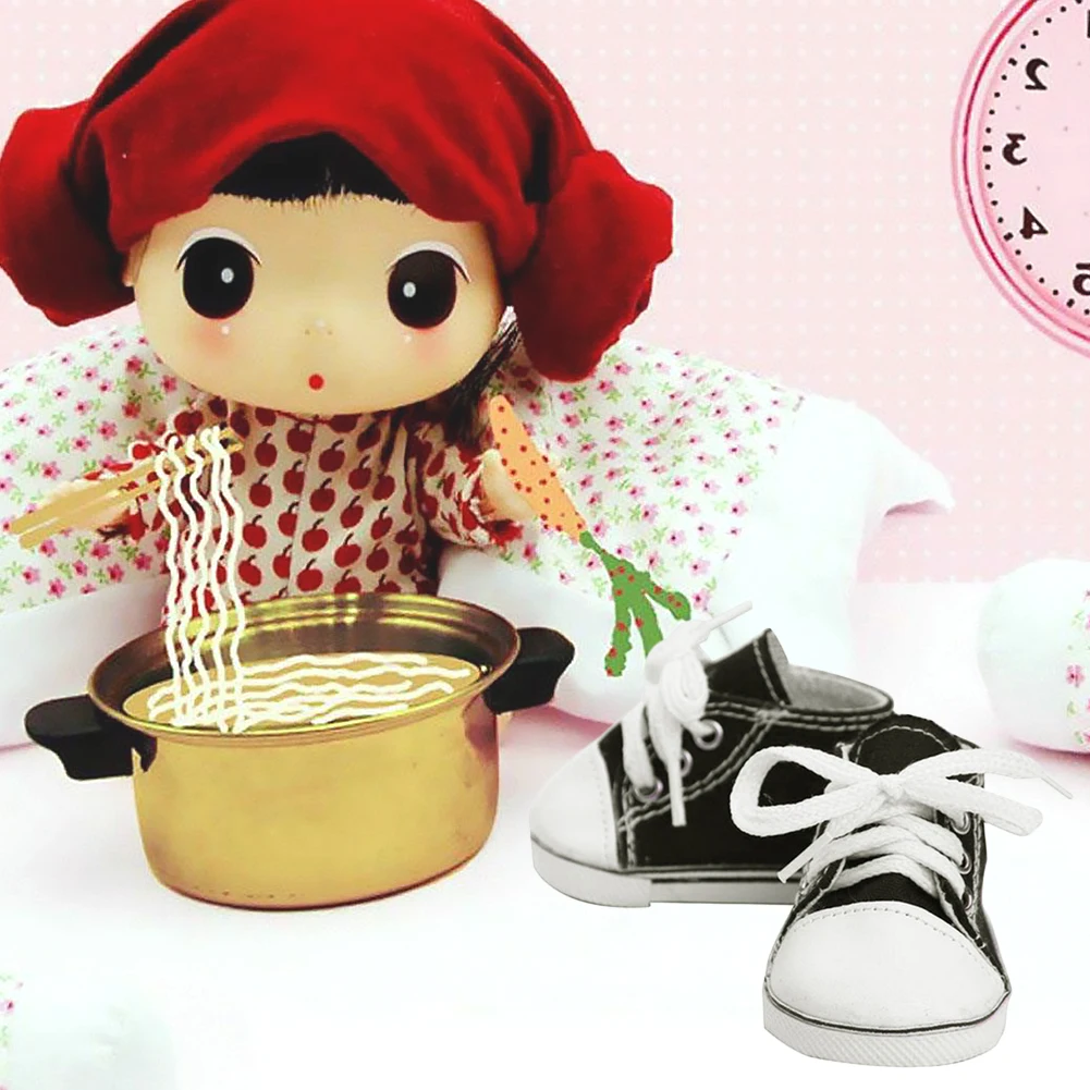 Холщовая обувь для кукол модная мини-искусственная кожа аксессуары ручной