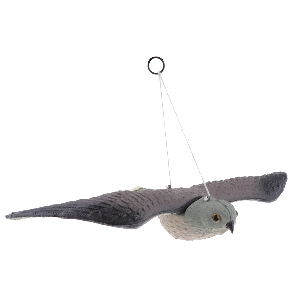 Висящий реалистичный пугало с крыльями для птиц мышей белок кроликов | Спорт и