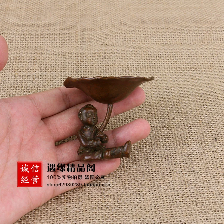 

Antique Copper (Lotus Leaf. Child) Hanging Parts