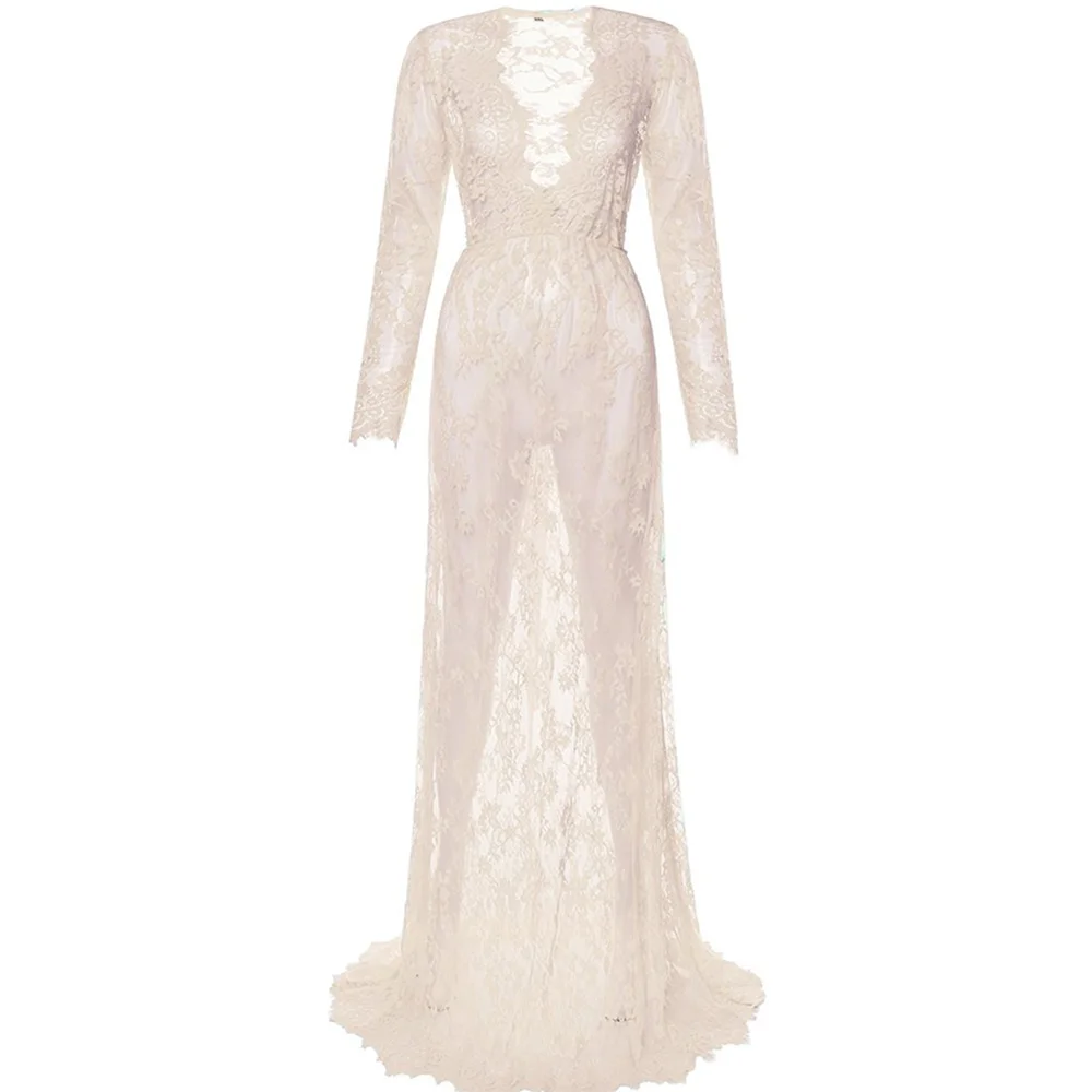 

Fashion Maternity Photography Dresses Maternity Gown Lace Maternity Dress Fancy Shooting Photo Summer Plus Pregnant Dress