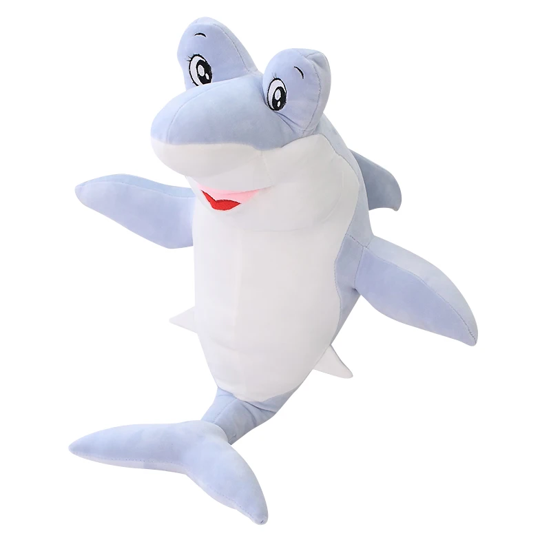 60 90 см КИТ превращается в дельфина супер мягкая большая подушка хлопковая Мягкая кукла|Мягкие игрушки