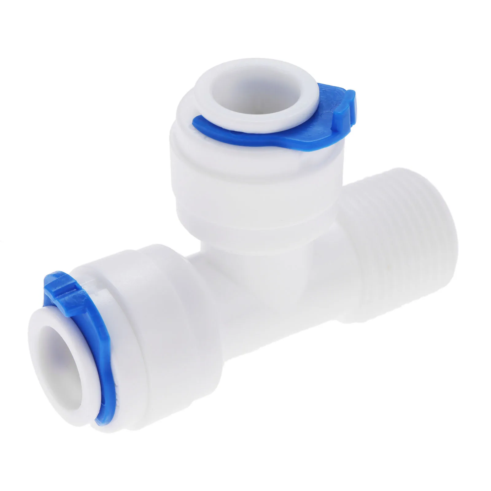 2 шт. RO Quick Pipe Fitting T Shape Tee 3/8 &quotOD Hose-3/8" Male Therad-3/8 Hose Water Plastic Coupling Connector Adapter |