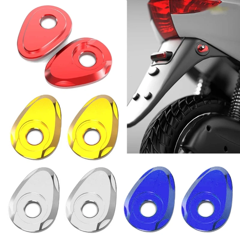 

2Pcs Motorcycle LED Turn Signals Indicator Adapter Spacers for 10mm Screw