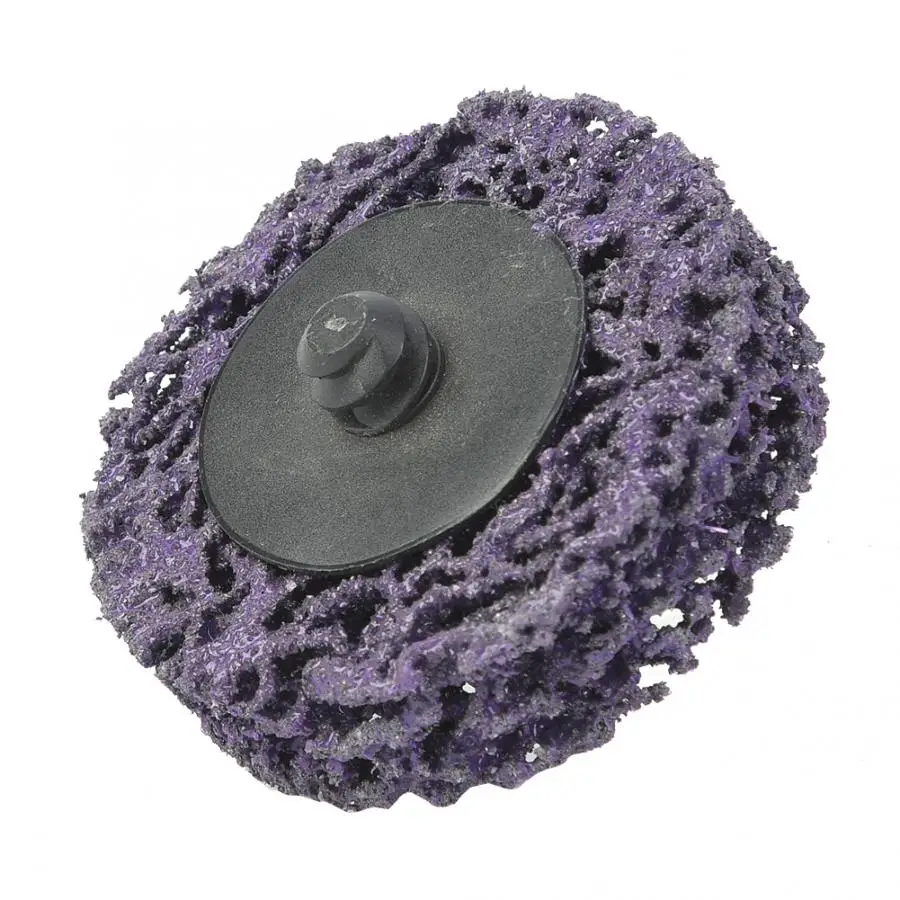 5 шт. 2 дюйма 50 мм Поли полосы диск рулонный замок шлифовальный круг ржавчины для