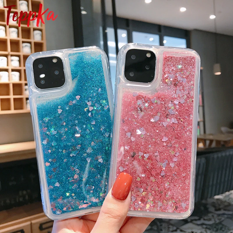 Чехол для iPhone 11 Pro MAX X XR XS Блестящий Мягкий ТПУ силиконовый чехол 6S 6 7 8 Plus |