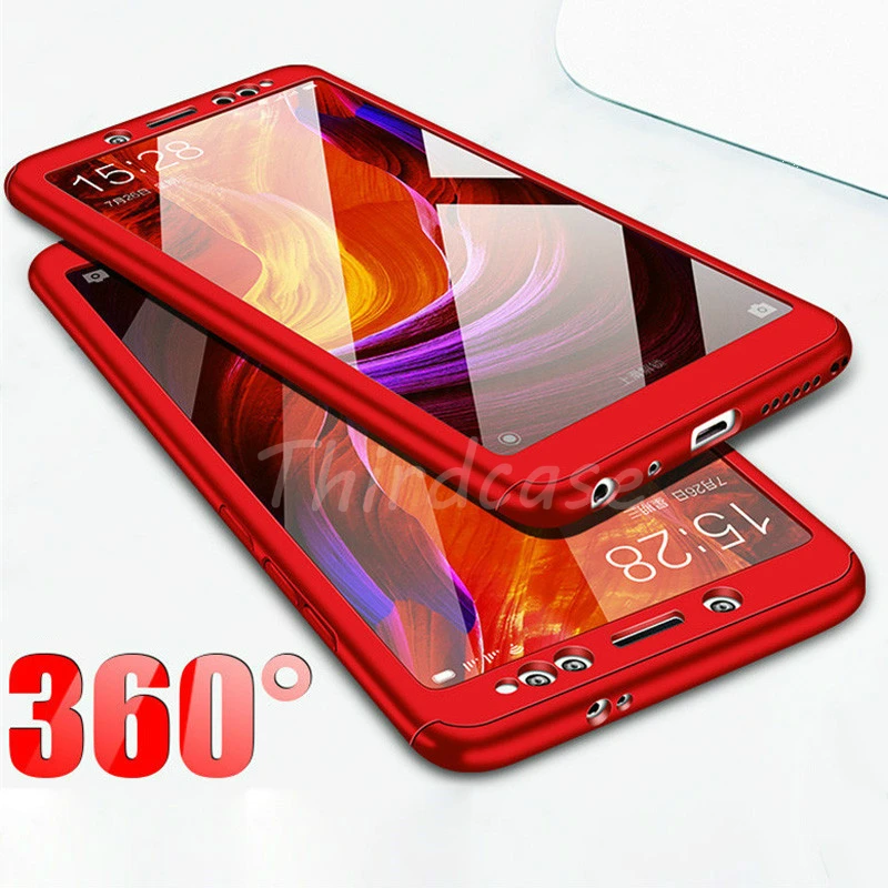 Полноразмерный противоударный чехол 360 Vivo V9 Youth V5 V7 Plus из поликарбоната и