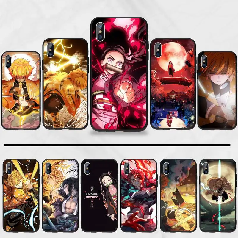 Demon slayer The Blade of Ghost Destruction чехол для телефона iphone 5 5S SE 5C 6 6S 7 8 plus X XS XR 11 PRO MAX|Бамперы| |
