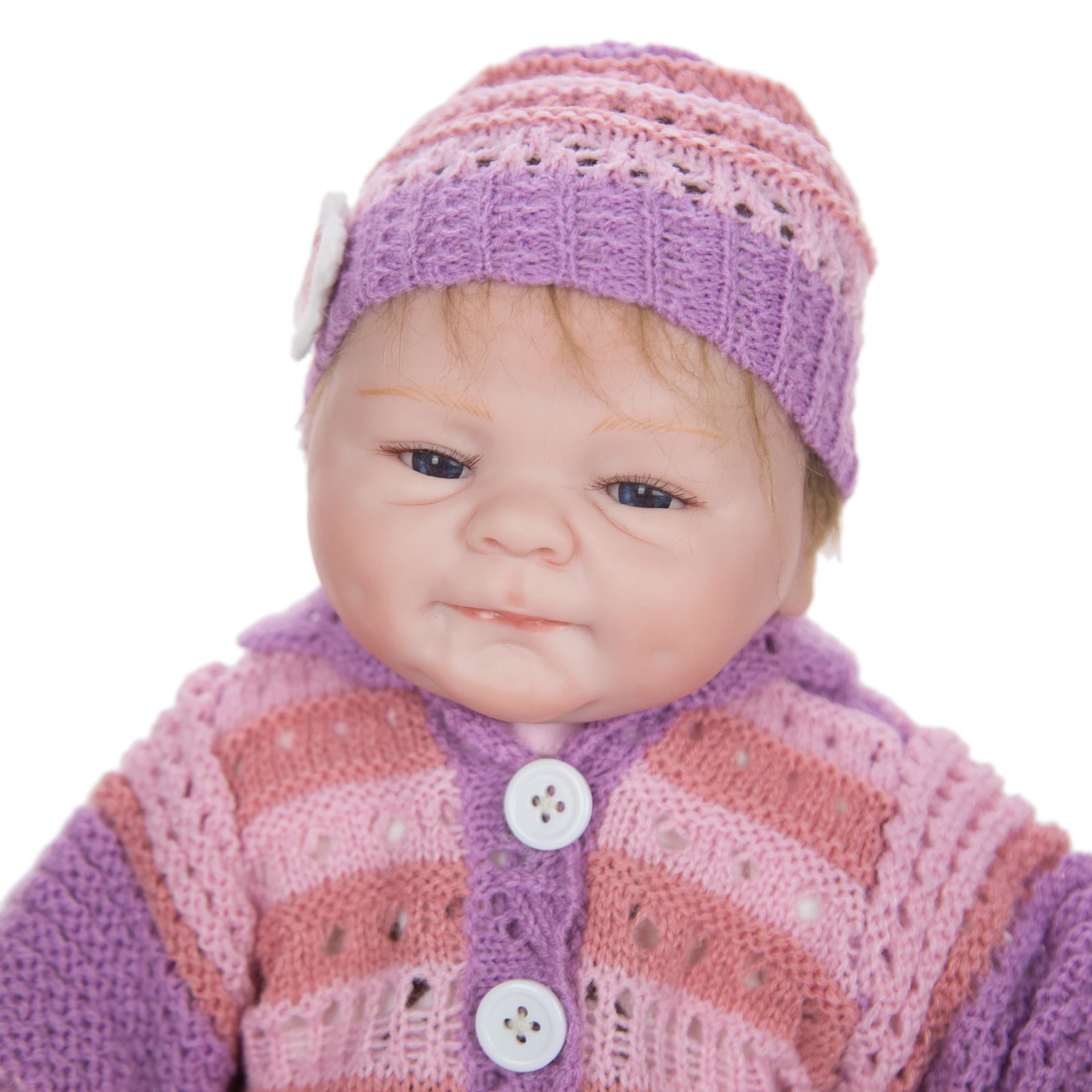 Мягкие силиконовые куклы-Младенцы KEIUMI 17 дюймов Реалистичная кукла-младенец