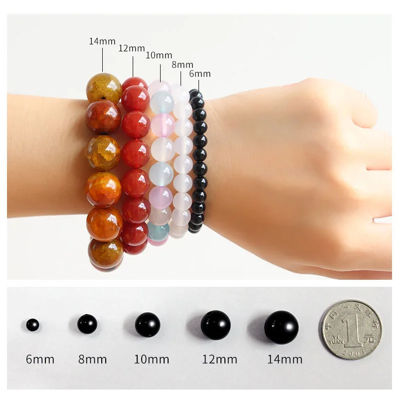 Natural Stone Matte Dull Polish Brown Rain Jaspers Beads Round Loose Spacer For Jewelry Making 6 8 10mm DIY Bracelet | Украшения и