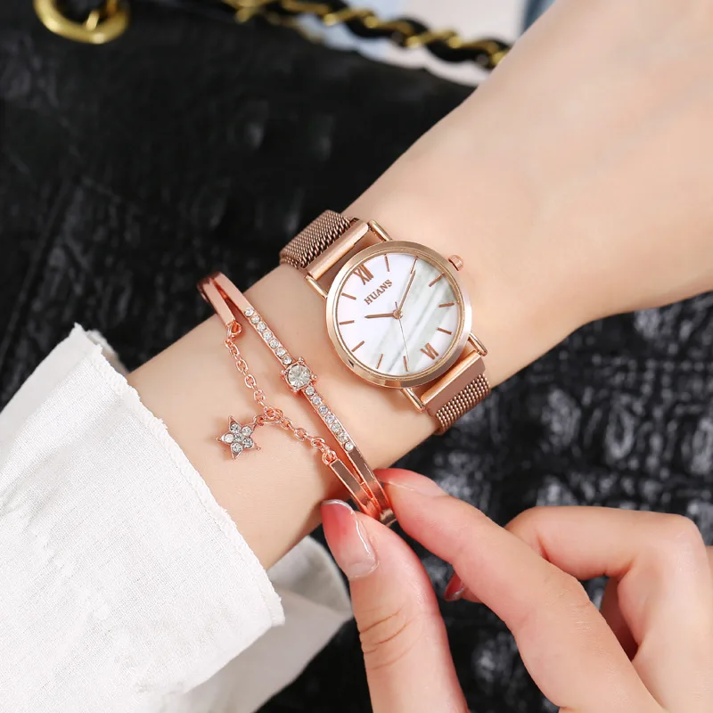 

Women Watch Rose Gold Montre Femme 2020 Women's Mesh Belt ultra-thin Fashion relojes para mujer Luxury Wrist Watches reloj mujer