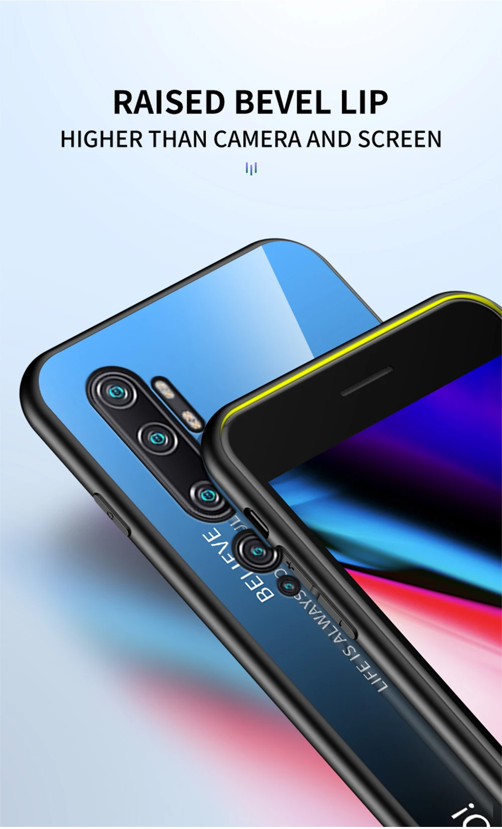 Note 10 Pro Чехол Zroteve силиконовая рамка стеклянная крышка для Xiaomi mi Note 10 чехол обесцвечивающее стекло задняя крышка Xia mi Xio mi Note 10