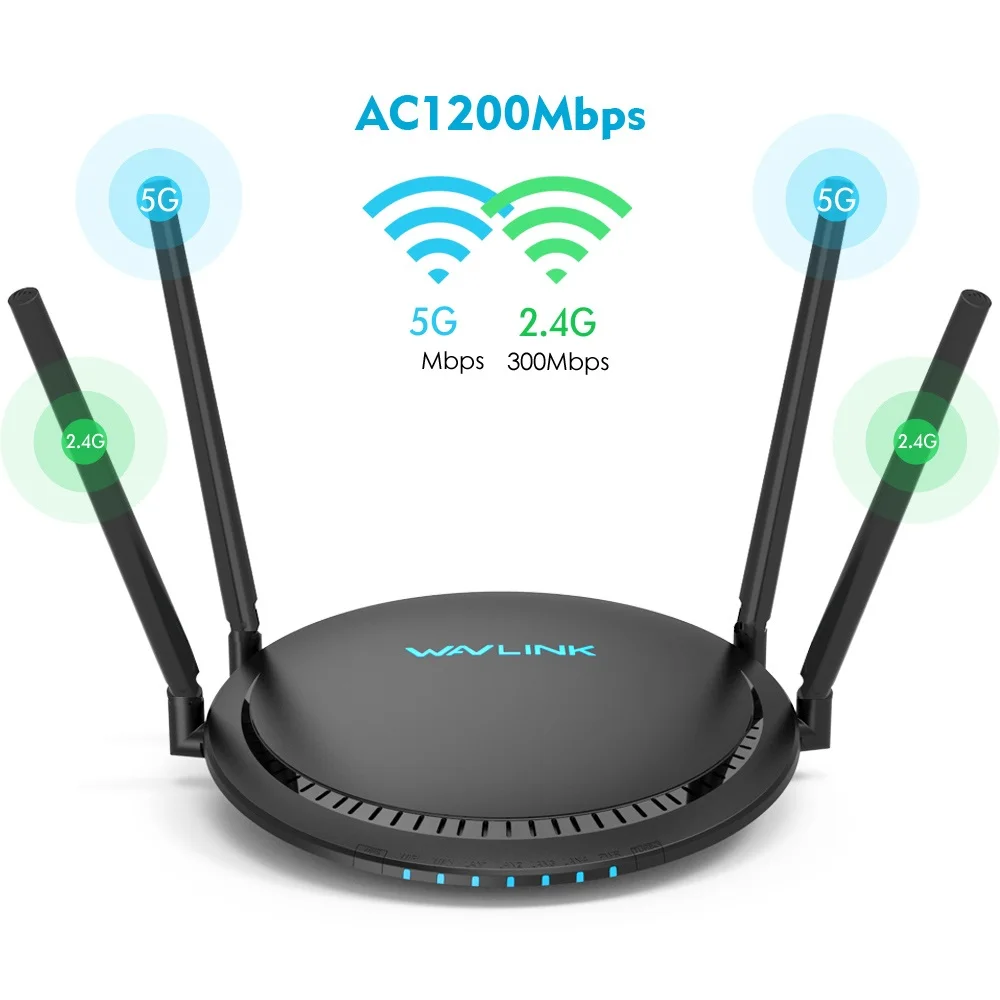 AC3000 Tri трехдиапазонный беспроводной WiFi роутер 2,4G+ 5 ГГц с Touchlink Gigabit Wan/Lan Смарт Wi-Fi ретранслятор/точка доступа USB 3,0 - Цвет: AC1200 WIFI Router