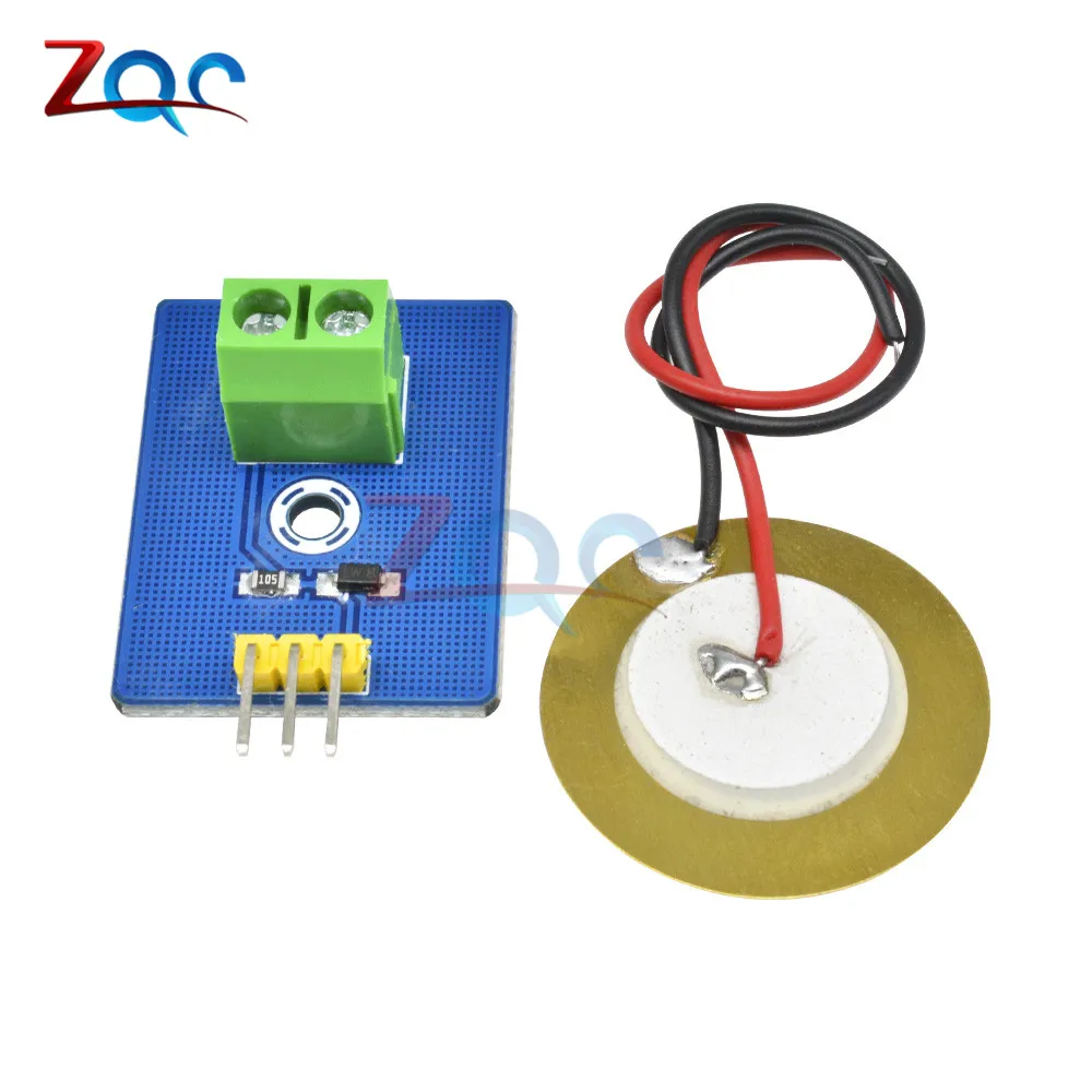 Керамический пьезо вибрационный датчик аналоговый выход электронные компоненты