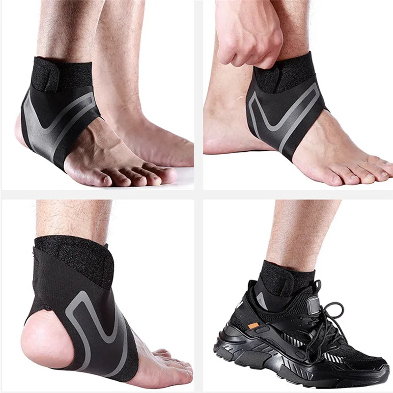 New Sports Ankle Brace Fitness Gym Support Gear Elastic Foot Weights Wraps Protector Legs Power Weightlifting 1 PCS | Спорт и