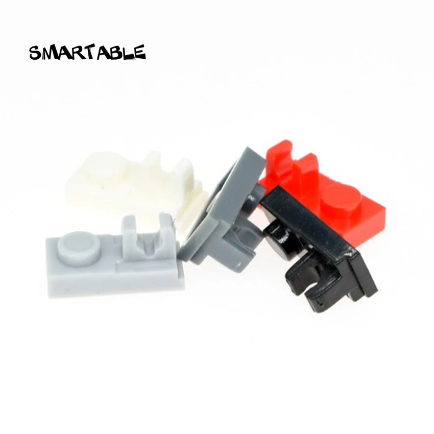 Smartable Plate Special 1x2 [Top Clip] Строительные блоки MOC Parts DIY игрушки для детей совместимы с