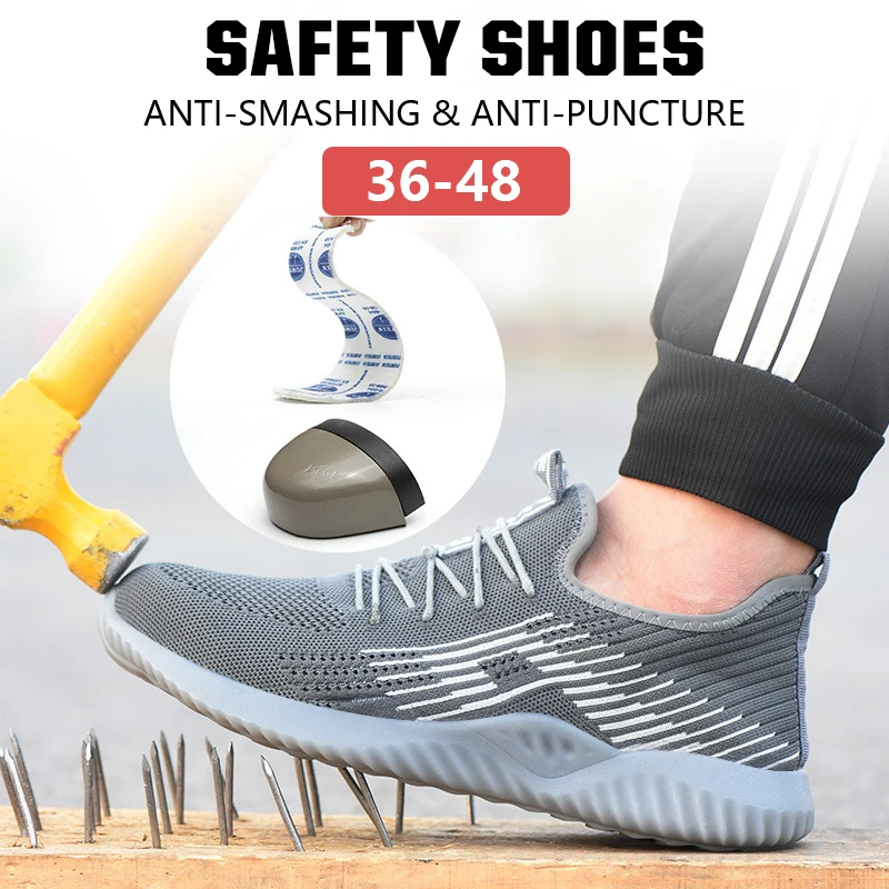 Защитная обувь с металлическим носком для мужчин неуклонная неразрушаемая Ryder