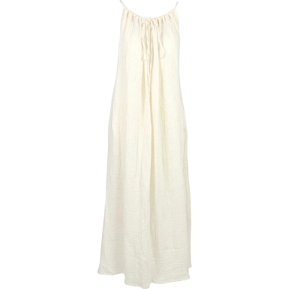 Женские летние платья новинка 2020 женские одноцветные свободные богемные пляжные