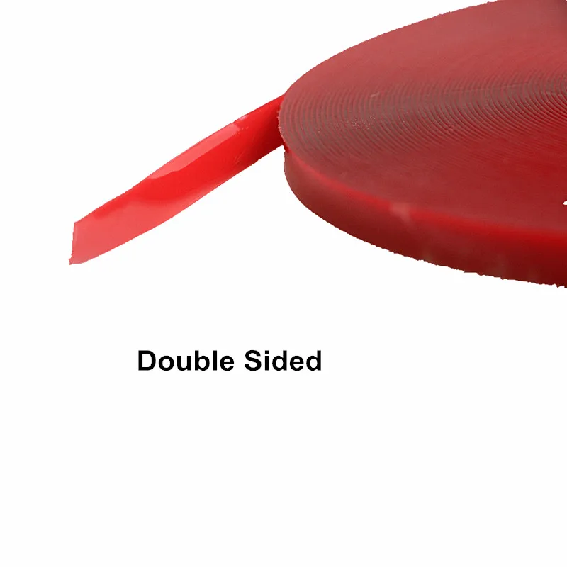 Длинная суперклейкая Двусторонняя Красная Пластиковая Высококачественная