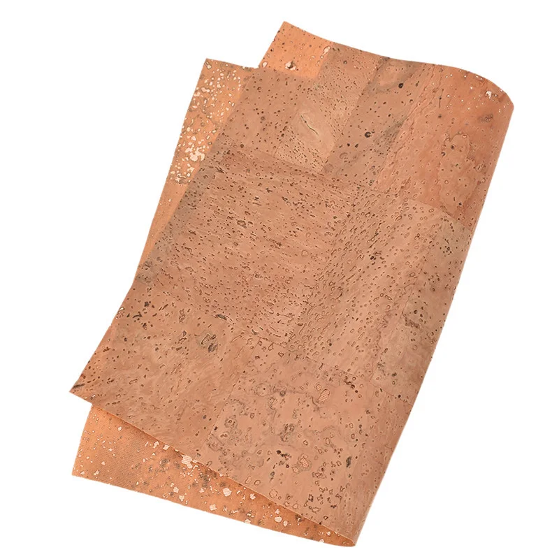

29x21cm A4 Vintage Flower Pattern Soft Cork Fabric Synthetic Leather DIY Material For Handbag Garment Accessory
