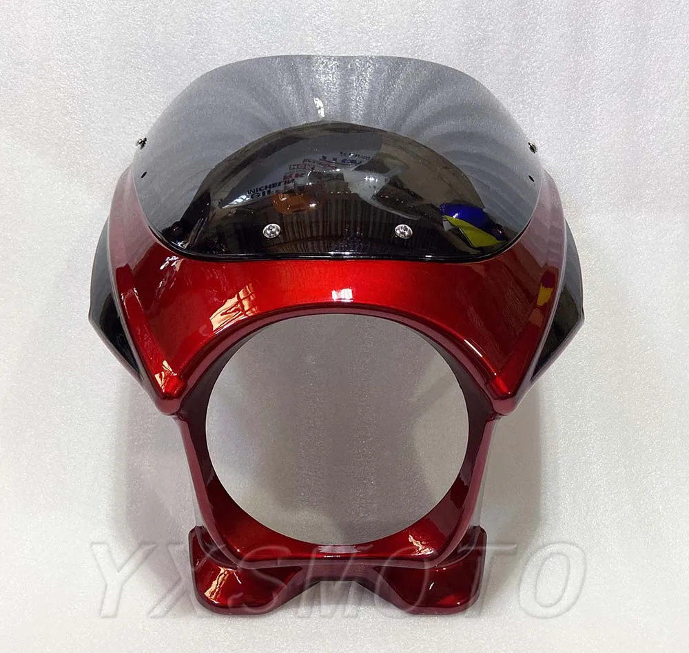 Ручная литья под давлением CB400 cb1300 VTEC Модифицированная крышка капота литья под давлением ветер и винт подходит для Honda обтекателя части