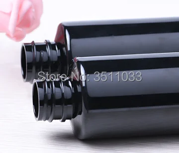 60 мл черный маленький большой пустой пластиковый лосьон многоразовый флакон