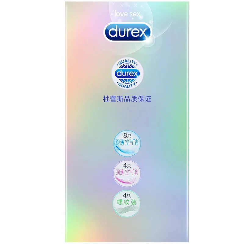 Ультратонкие невидимые Презервативы Durex AiR 3 в 1 из натурального латекса
