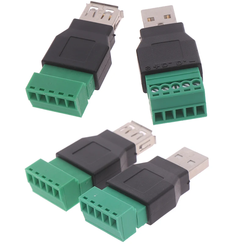 

1 шт., USB-разъем с гнездом для винта