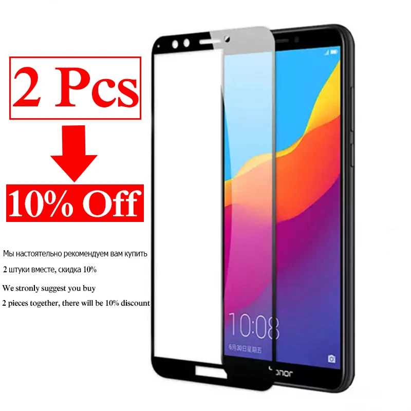 Стекло для Huawei Y6 Y7 Y5 Prime 2018 huwai huwvei Y9 2019 Huawey Y 5 6 7 9 защитное стекло tremp полное