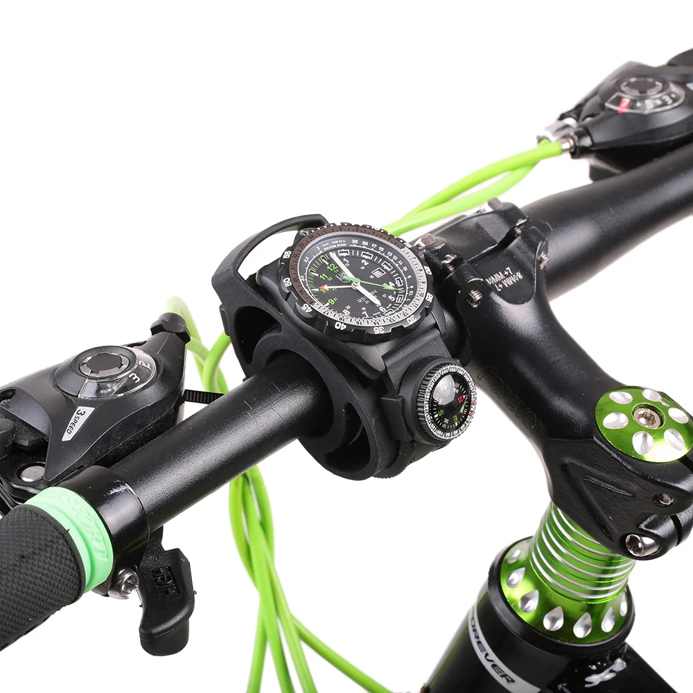 Набор силиконовых держателей на руль велосипеда держатель для часов и
