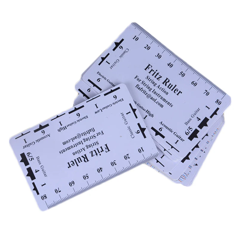 1pc guitar string action gauge string pitch ruler measuring tool for bass classical electric acoustic guitar luthier tool free global shipping