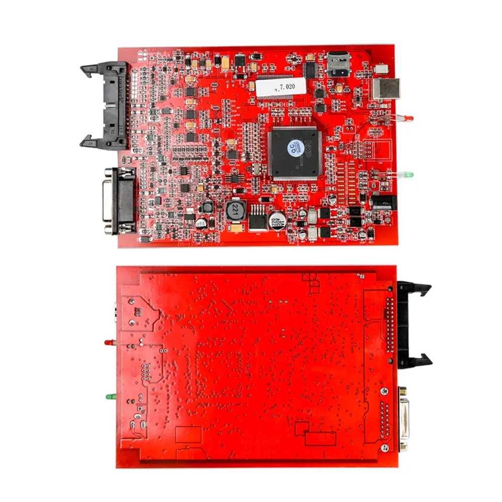 Программатор для автомобилей и грузовиков V2 V2.53 V5.017 ЕС Red PCB ECM Titanium V2.25 V7.020