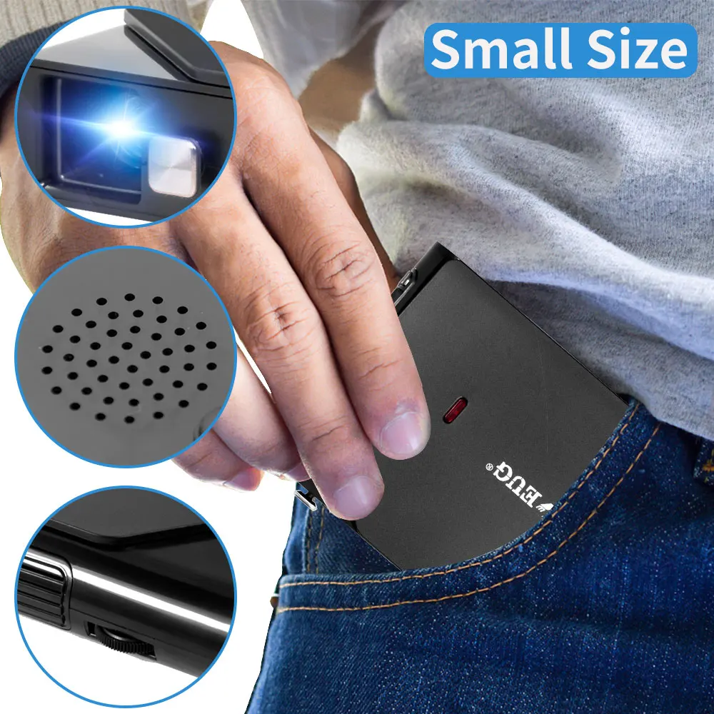 Dlp 3D проектор портативный Wifi Usb Led домашний кинотеатр система 3600 люмен 720P HD