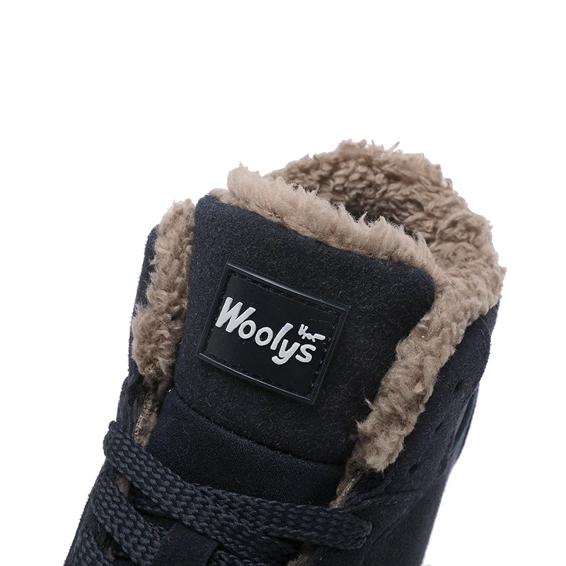 Мужская обувь мужские ботинки для взрослых плюшевые теплые зимние удобная