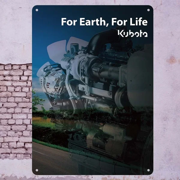 

Металлический металлический плакат Kubota для дома, бара, паба, гаража, Декор, жестяной знак