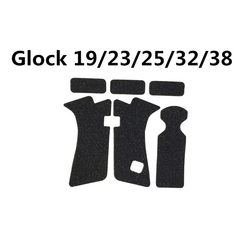 high quality Non-slip Rubber Texture Grip Wrap Tape  Holster Pistol For Glock 17 19 20 21 22 25 26 27 33 43 Magazine Accessories