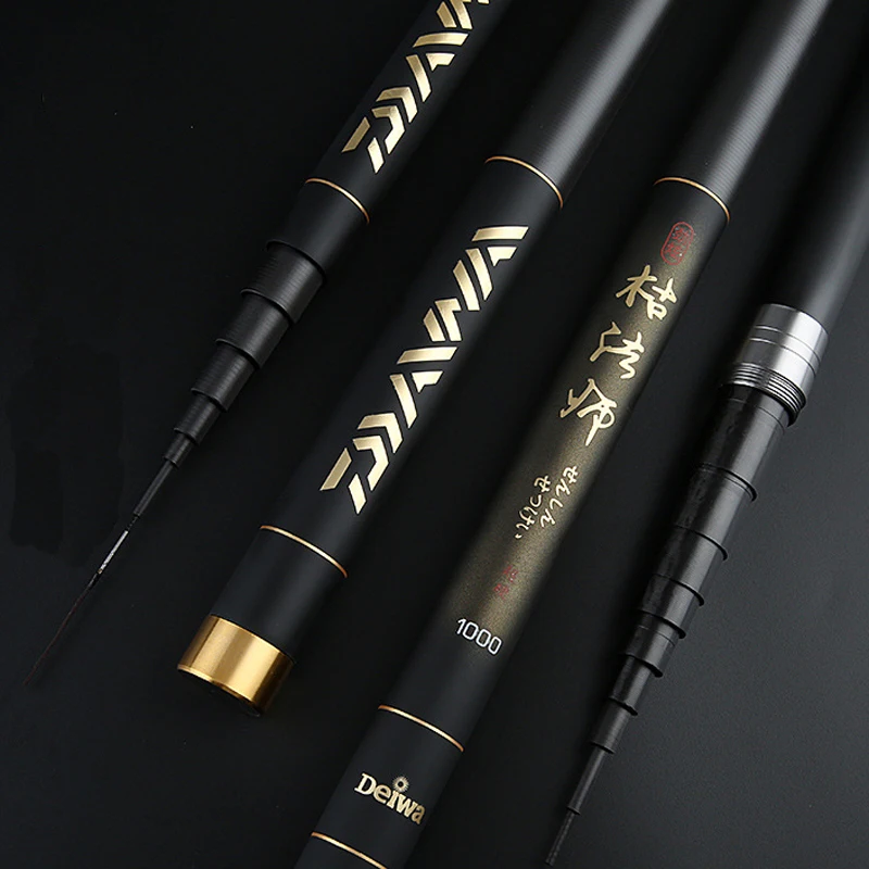 Телескопическая рыболовная удочка из углеродного волокна сверхпрочная