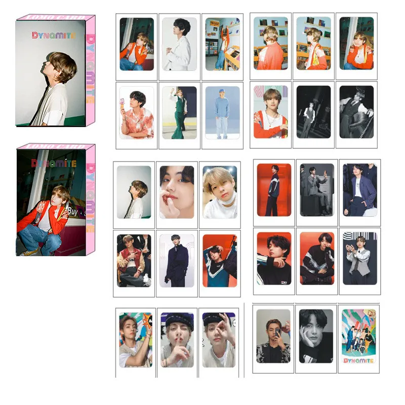 

30Pcs/Set Kpop Postcard Set New Album Bangtan Boys Lomo Cards V JK RM Picture Photo Cards Cute Korea Boys Group Cards Fans Gifts