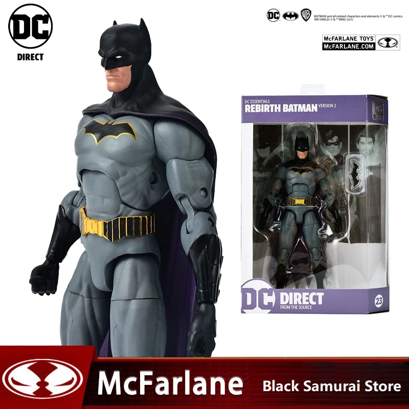 

McFarlane DC Comics Batman DC: Essentials:Batman Rebirth версия 2, 7 дюймов, коллекционные фигурки, аниме экшн-фигурки, модели игрушек
